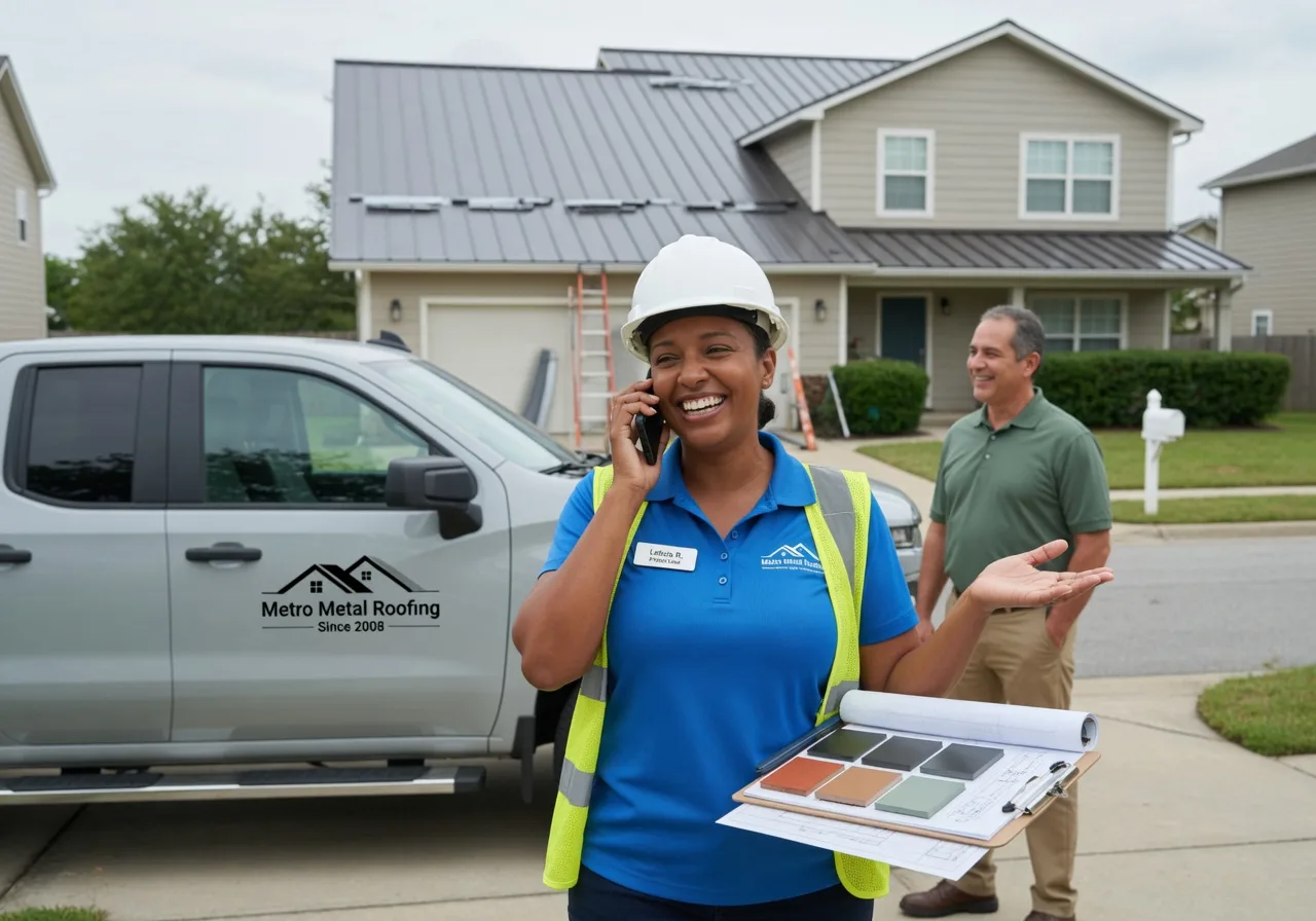 Storm Damage Metal Roof Repair in Steeles Tavern, VA